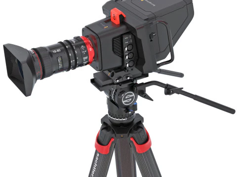 Camera Black Magic 3D Model