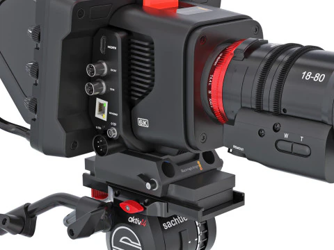 Camera Black Magic 3D Model