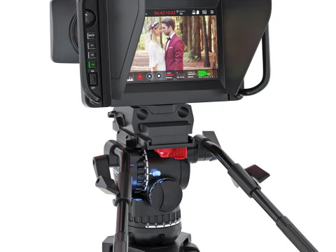 Camera Black Magic 3D Model