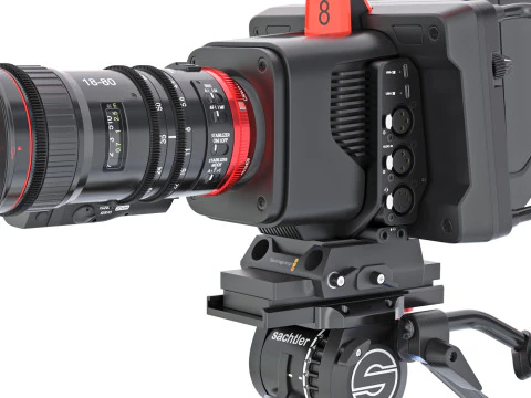 Camera Black Magic 3D Model