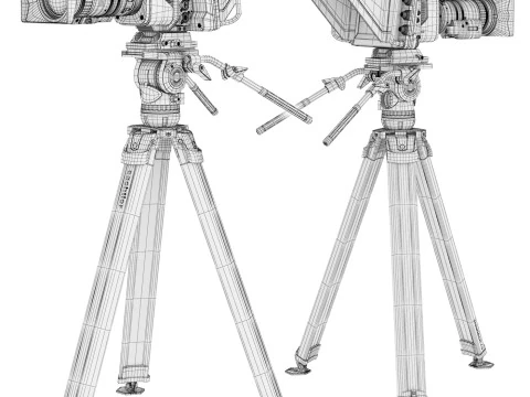 Camera Black Magic 3D Model