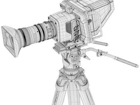 Camera Black Magic 3D 模型