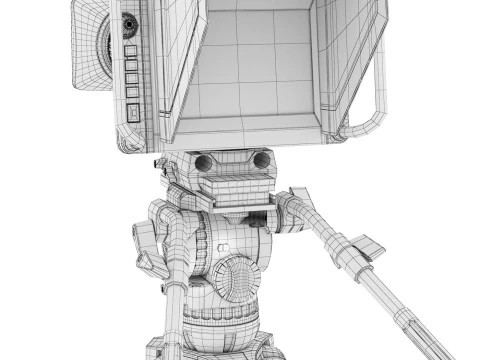 Camera Black Magic 3D Model