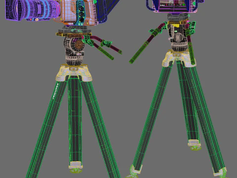 Camera Black Magic 3D Model