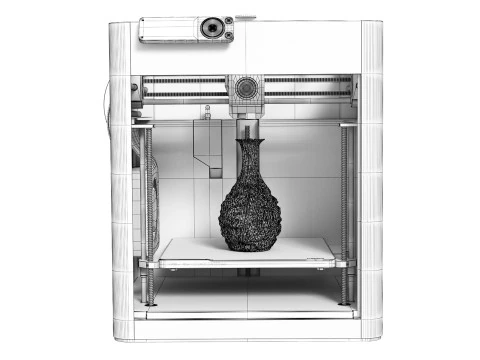 3D printer BambuLab P1S 3D Model