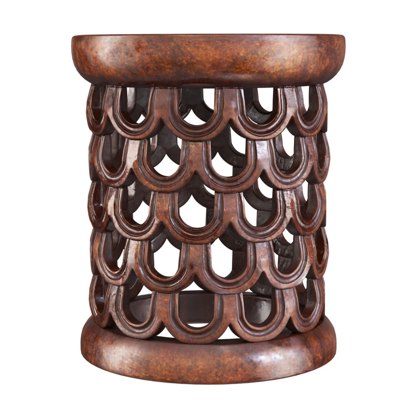 Chair Bamileke Small 3D Модель .c4d .max .obj .3ds .fbx .stl .blend 