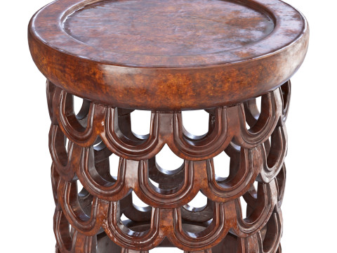 Chair Bamileke Small 3D Модель
