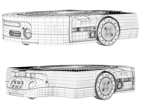 Robot Proteus AGV 3D Model