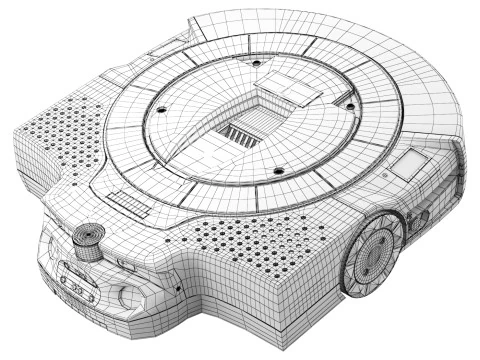 Robot Proteus AGV 3D Model