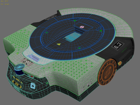 Robot Proteus AGV 3D मॉडल