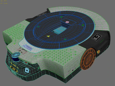 Robot Proteus AGV 3D Model