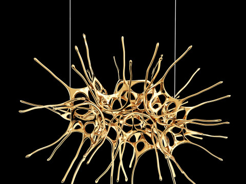 Terzani Dragon chandelier Modello 3D