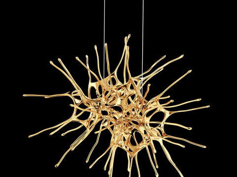 Terzani Dragon chandelier 3D Model
