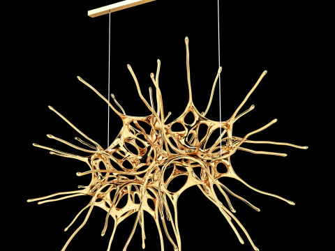 Terzani Dragon chandelier 3D Model
