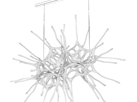 Terzani Dragon chandelier 3D Model
