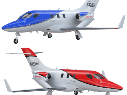 Hondajet airplane 3D Model