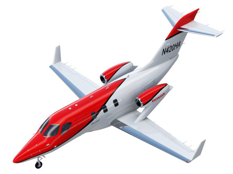 Hondajet airplane Modelo 3D