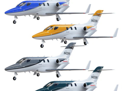 Hondajet airplane 3D Model