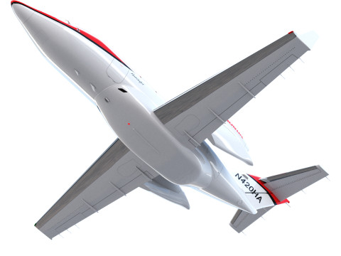 Hondajet airplane Modelo 3D