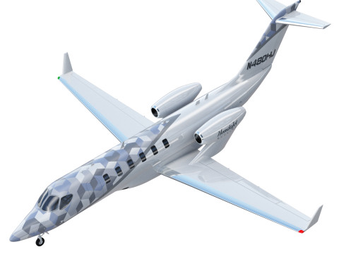 Hondajet Echelon airplane Modello 3D