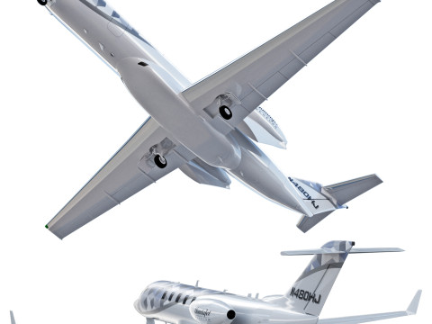 Hondajet Echelon airplane Modello 3D