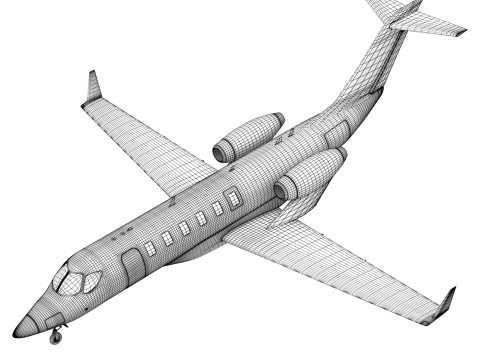 Hondajet Echelon airplane Modello 3D