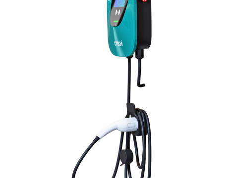 Charging station for electric vehicles Ctechi 3D 모델