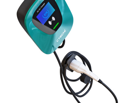 Charging station for electric vehicles Ctechi 3D 모델