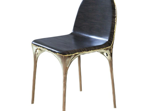 Valentin Loellmann Table and Chairs 3D Model