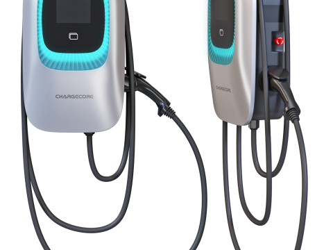 Chargecore Electric Vehicle Charging Station Modelo 3D