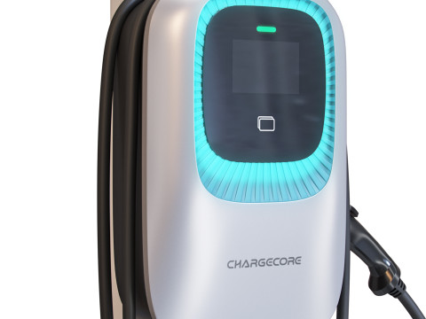 Chargecore Electric Vehicle Charging Station Modelo 3D