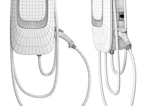 Chargecore Electric Vehicle Charging Station Modelo 3D