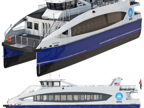 New York City Ferry Modelo 3D
