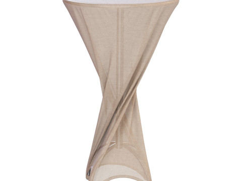 Cocktail tables in fabric Model 3D