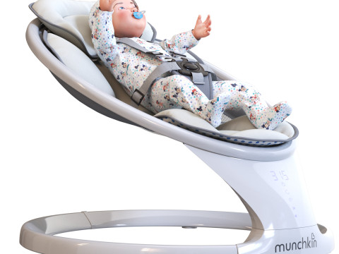 Baby Rocker Munchkin Cradle Modèle 3D