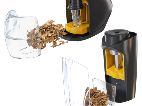 Set of electric sharpeners 3D Model