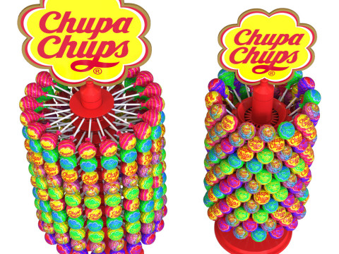 Chupa Chups Towers 3D Model