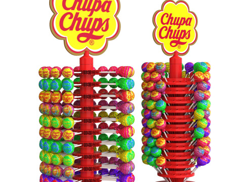 Chupa Chups Towers 3D Model