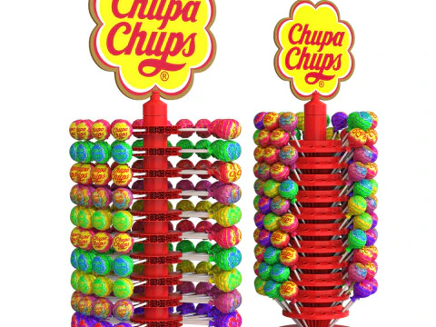 Chupa Chups Towers 3D Model