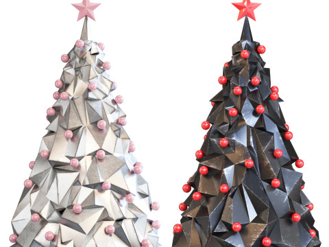 Modern Christmas tree 3D 모델