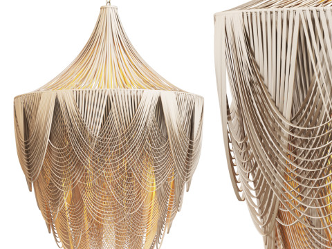 Leather Chandelier 3Dモデル