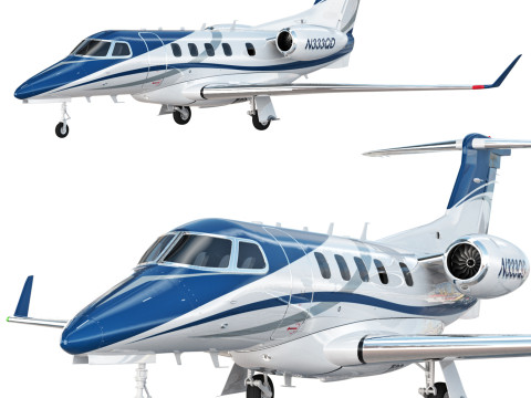 Embraer Phenom 300 aircraft 3D 모델