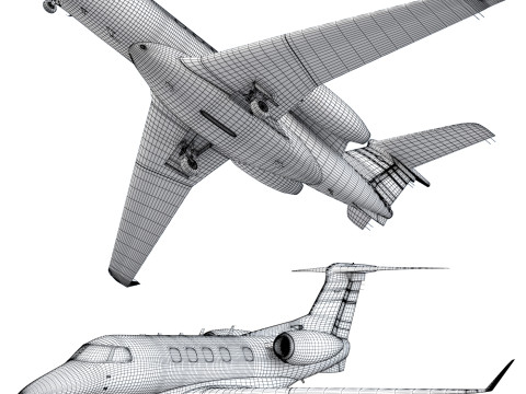 Embraer Phenom 300 aircraft 3D मॉडल