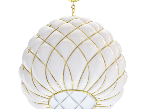 Pendant lamp Fontana Arte Style Modello 3D
