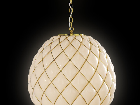 Pendant lamp Fontana Arte Style Modello 3D