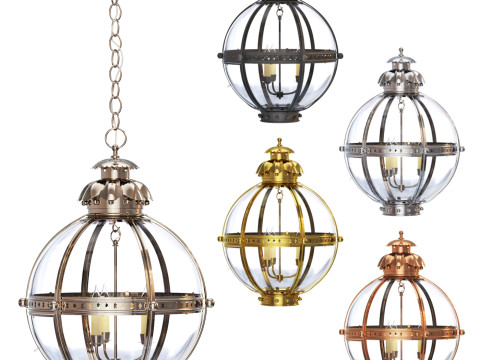 Globe Pendant Light 3Dモデル