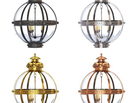 Globe Pendant Light 3Dモデル