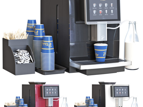 Tchibo Office Coffee Machine 3Dモデル