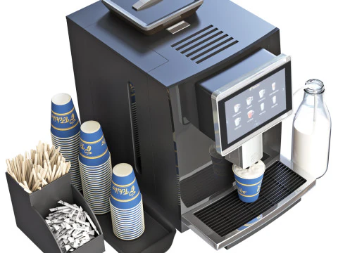 Tchibo Office Coffee Machine 3D Model