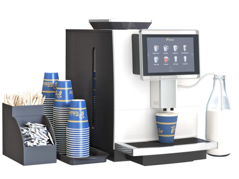 Tchibo Office Coffee Machine 3D Model